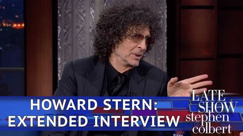 howard stern youtube|Howard Stern's Extended 'Late Show' Interview .